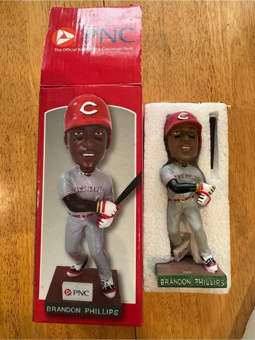Brandon Phillips Cincinnati Reds PNC Bobblehead w/ Original Box SGA